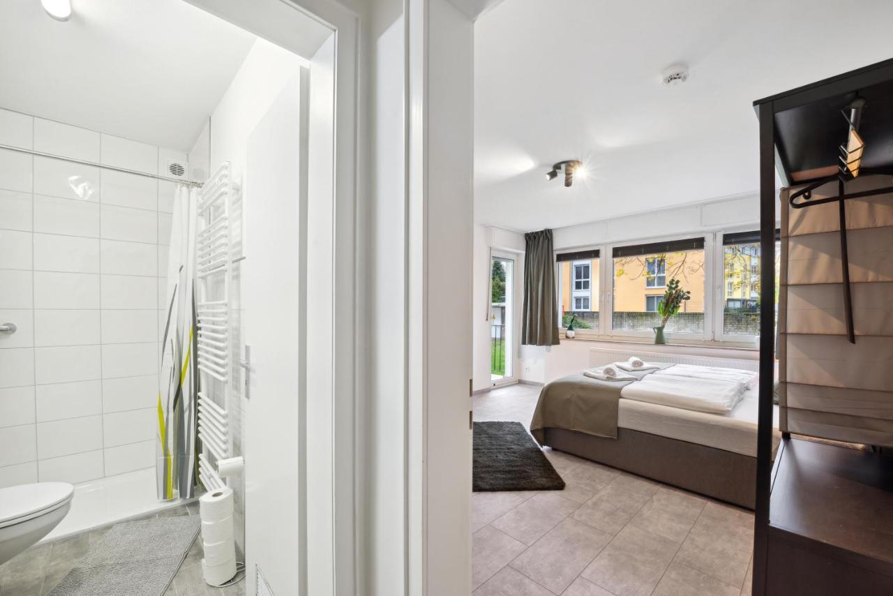 1 Zi. Wohnung, 34M², Parken, Messe Dus Duisburg Exterior foto